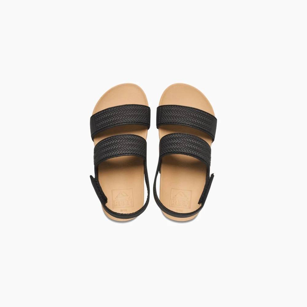 NEW REEF kids' water vista sandal in black/tan - Picture 2 of 2